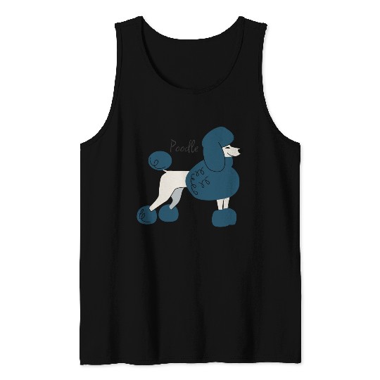 Poodle Tank Tops