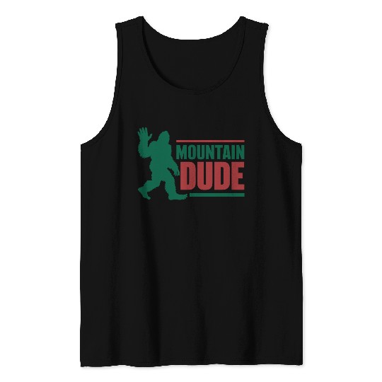 Mountain Dude Tank Tops