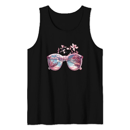 Blossom Reflection Tank Tops