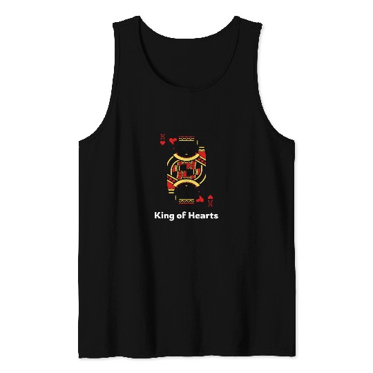 King of Hearts Tank Tops