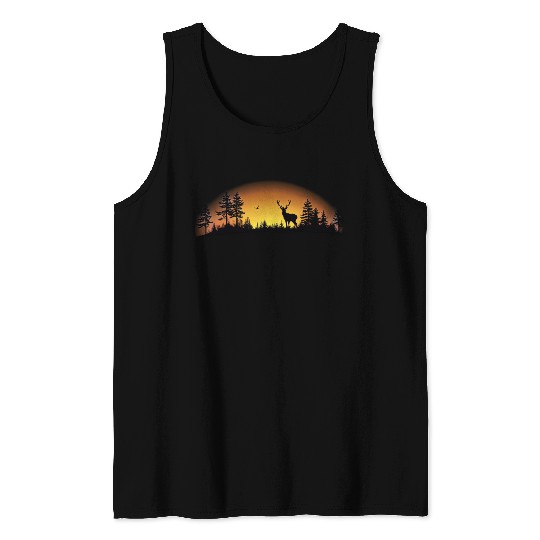 Sunset Wilderness Tank Tops