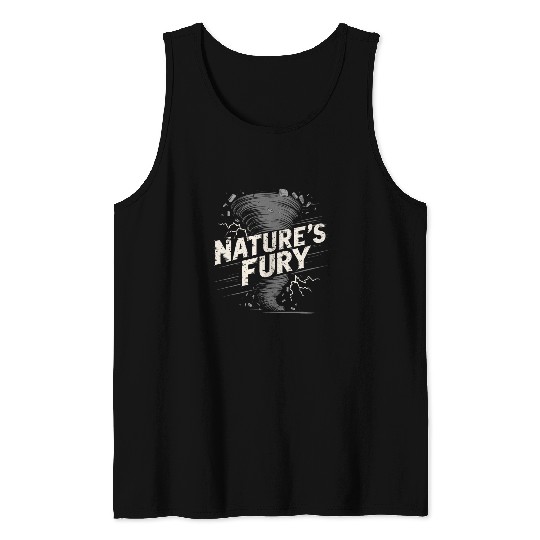 Tornado Chasing Adventures: Embrace Nature's Fury Tank Tops