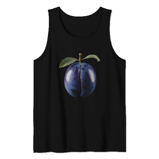 Blackberry Realistic Tank Tops