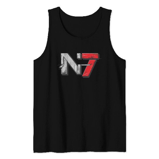 Mass Effect N7 Essential Tank Tops