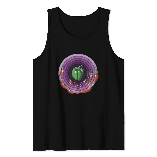 pepper tunnel journey Tank Tops
