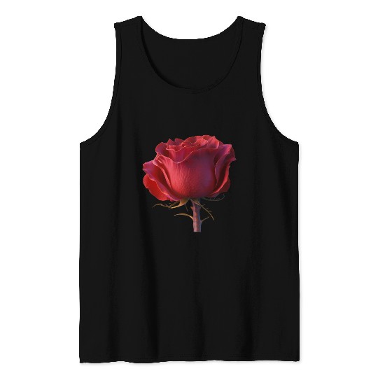 the rose nature design Tank Tops