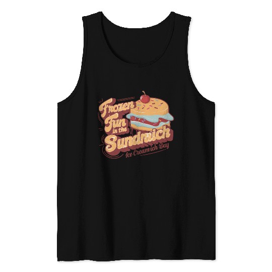 Ice Cream Sandwich Tank Tops