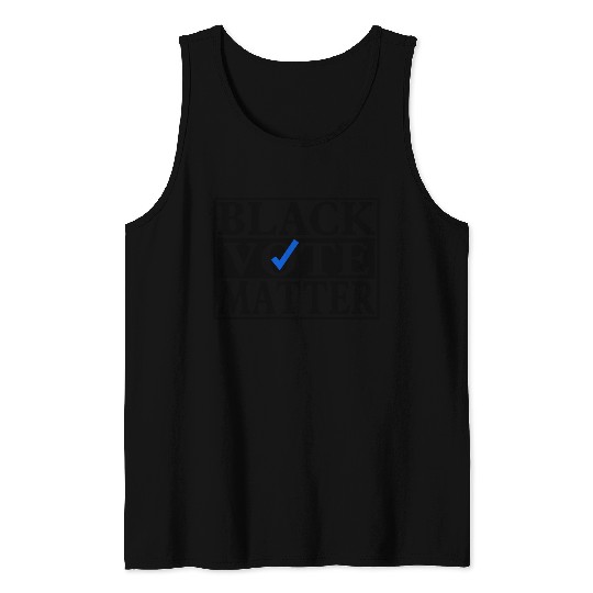Black Vote Matter Tank Tops