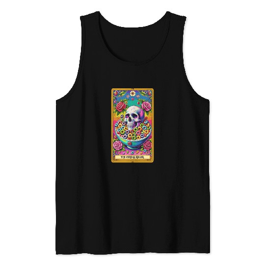 The Cereal Killer Tarot Tank Tops
