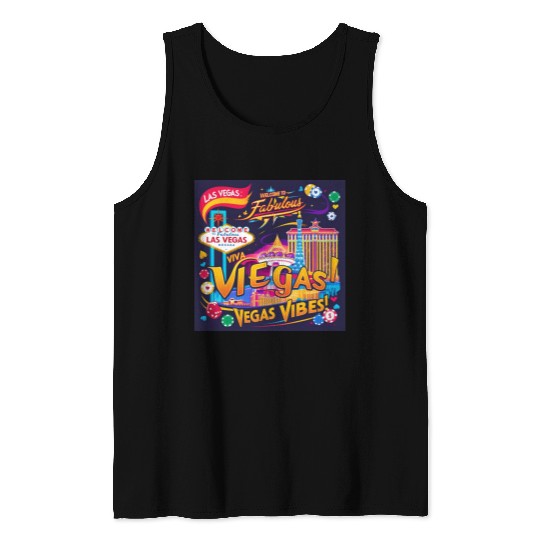 LAS VEGAS TOUR Tank Tops