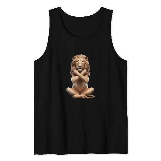 Lion Yoga Tank Tops