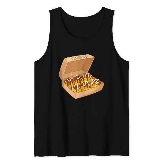 Japanese Takoyaki Box Tank Tops