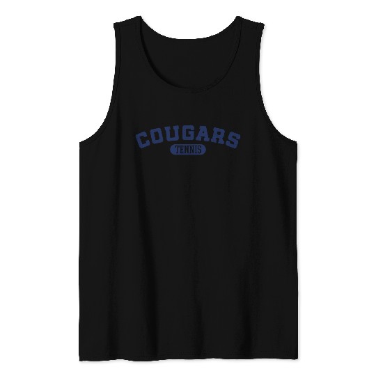 Cougars Tennis Design 2 Tank Tops