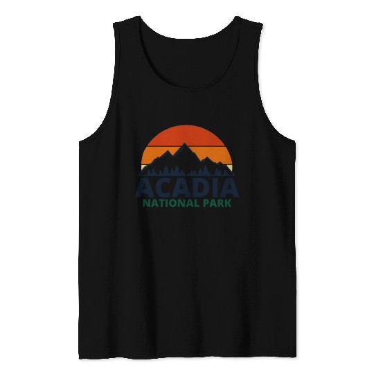 Acadia National Park Tank Tops