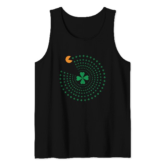 St Patrick Pacman Tank Tops