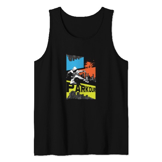 Freerunning Running Freestyle Athlete Tank Tops