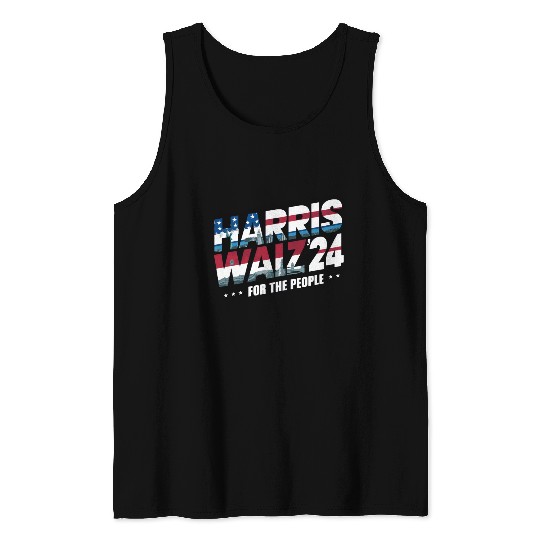 Harris Walz 2024 Kamala Harris Tank Tops