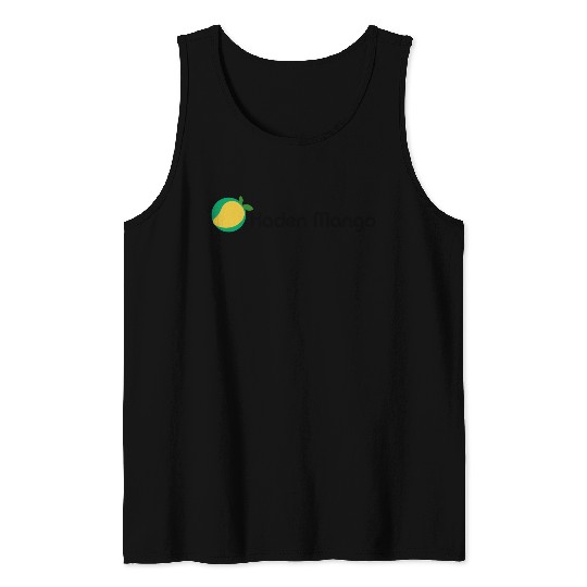 Green Mango Logo Design Tank Tops