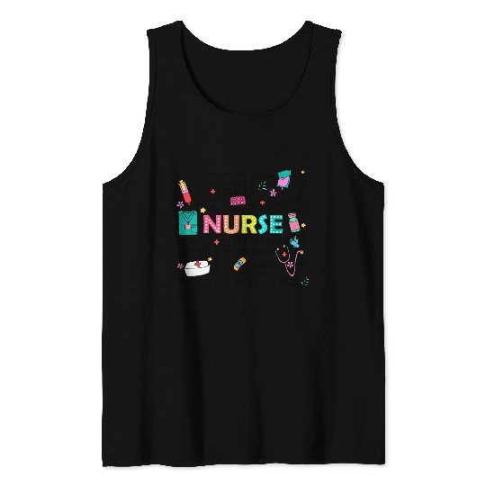 Love NURSE Tank Tops