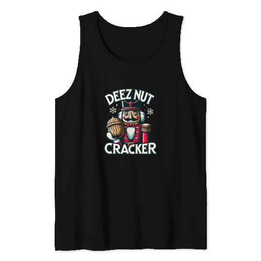 Deez Nut Nutcracker Meme Tank Tops: Funny Christmas