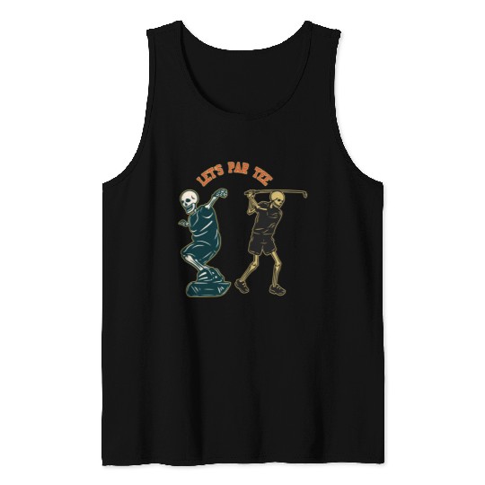 Tank Tops Softstyle unisexe patineur squelette