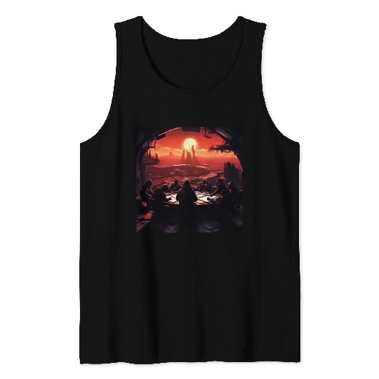 A Group of Rebels Tank Tops