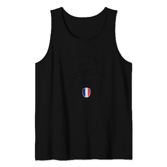 I love Paris, Paris France Tank Tops