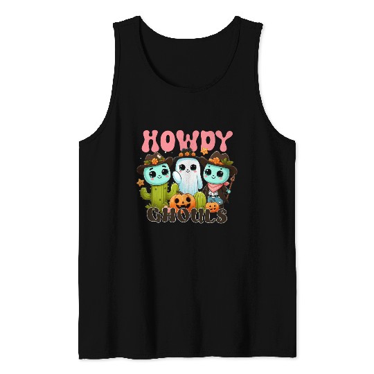 Howdy Ghouls Tank Tops