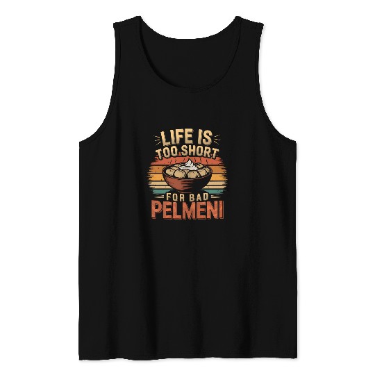Pelmeni Dumpling Russian Comfort Food Tank Tops