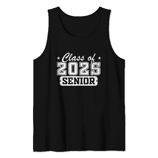 Class of 2025 Senior Graduation Back To School Tank Tops
