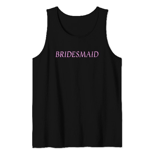 Bridesmaid Tank Tops