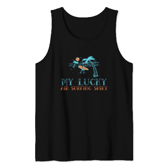 My Lucky Air Surfing Tank Tops