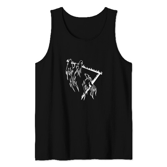 Phoenix bird Tank Tops