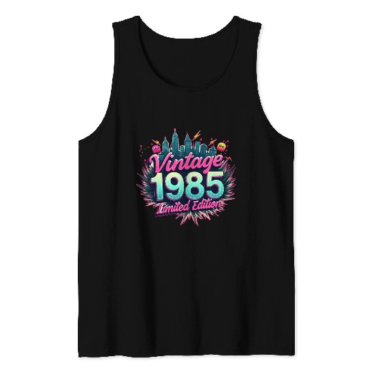 vintage 1985 limited edition Tank Tops