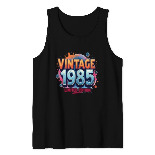 vintage 1985 limited edition Tank Tops