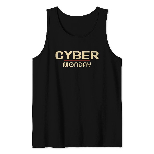 Cyber Monday Tank Tops Design Retro vintage