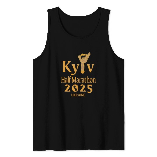 Kyiv Half Marathon – 2025 – Ukraine Tank Tops