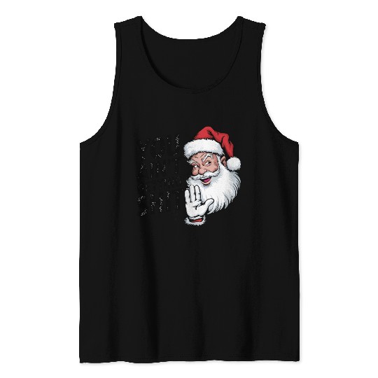 Santa Claus Christmas, Merry Christmas Tank Tops
