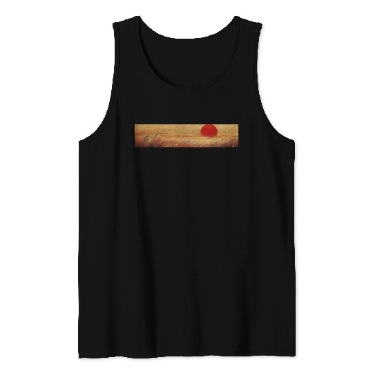 Sunset Serenity: Susuki Fields in Twilight Tank Tops