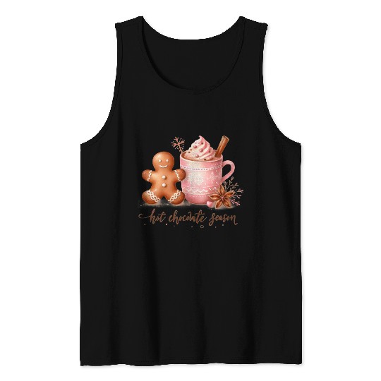 Hot Chocolate Season Tank Tops