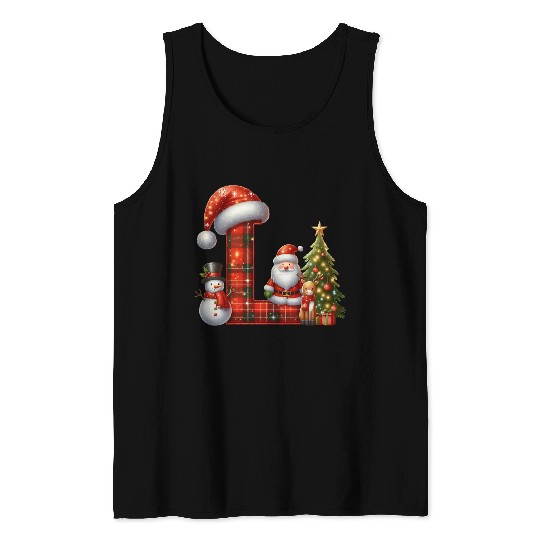 Merry Christmas, Christmas Retro Tank Tops