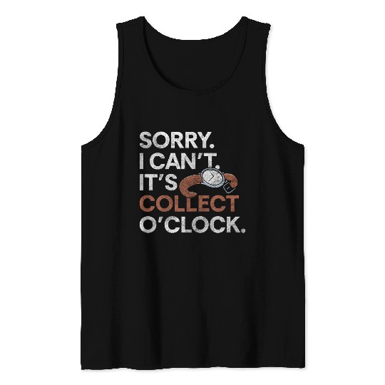Clock Lifestyle Pocket Watch Tank Tops