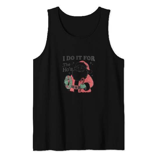 I Do It for The Hos With Texture Tank Tops