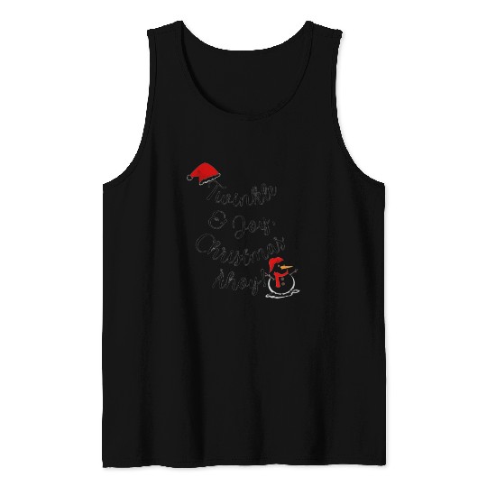 Twinkle and Joy Christmas Ahoy! - Festive Holiday Tank Tops