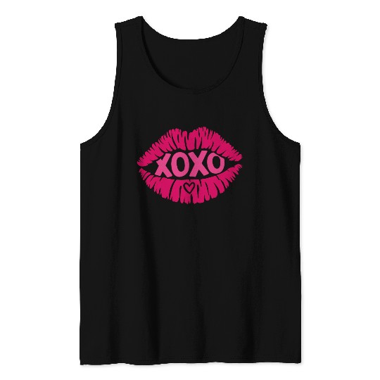 XOXO Valentine Sublimation Tank Tops