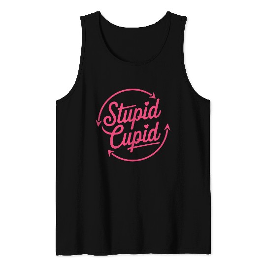Stupid Cupid Sublimation Tank Tops