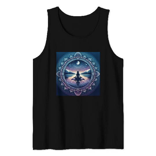 Mandala yoga Tank Tops