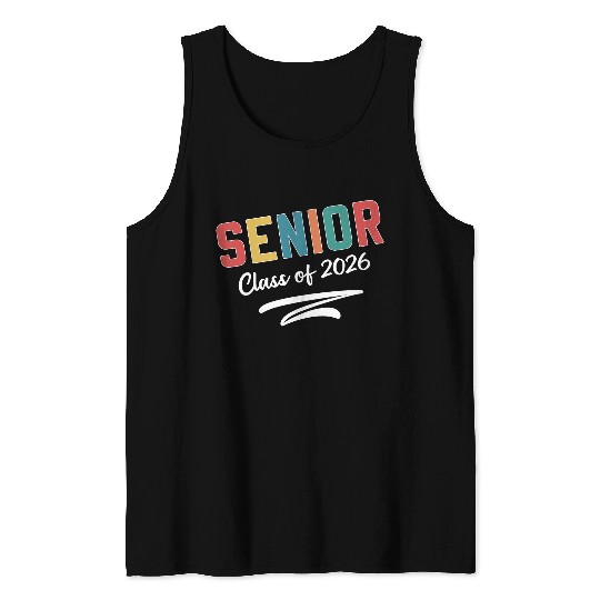 Senior Class of 2026 Graduation Senior Tank Tops