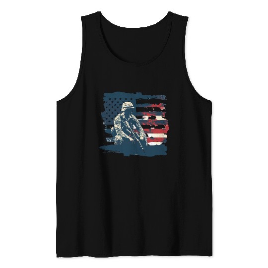 US Memorial Day Tank Tops