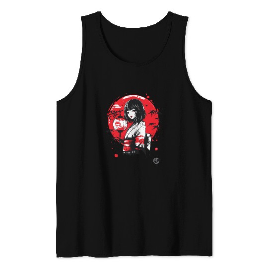 Japan Kimono – Geisha Times Tank Tops